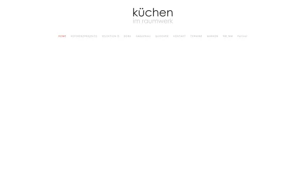 Website Screenshot: Haus der Küche · Inh. Hubert Wengert - Start | Küchen im Raumwerk - Date: 2023-06-20 10:37:47