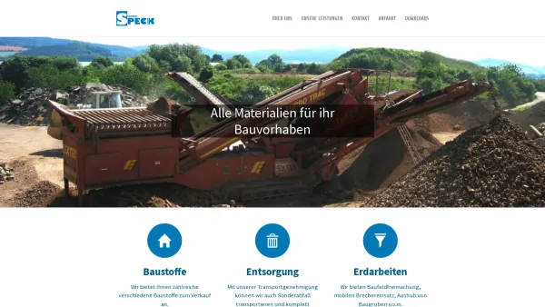 Website Screenshot: Herbert Speck GmbH - Herbert Speck - Date: 2023-06-20 10:37:50