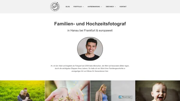 Website Screenshot: Hochzeitsfotografie NRW, Deutschland - « Vladi Fotografie » Familien- und Hochzeitsfotograf in Hanau bei Frankfurt - Date: 2023-06-20 10:37:53