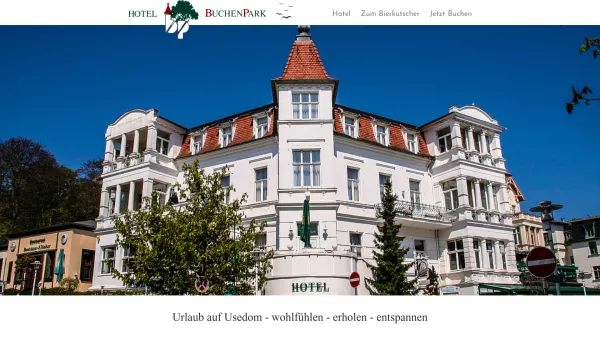 Website Screenshot: Hotel BuchenPark - Hotel Buchenpark - Date: 2023-06-20 10:37:56