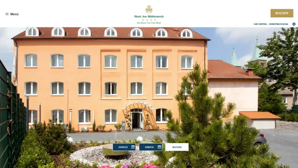 Website Screenshot: Hotel Am Mühlenteich - 4-Sterne-Hotel bei Wuppertal - Hotel Am Mühlenteich - Date: 2023-06-20 10:37:56