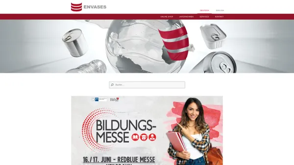 Website Screenshot: HUBER Packaging Group GmbH + Co. KG - Home - Envases - Führender Hersteller für Metallverpackungen - Date: 2023-06-20 10:37:59