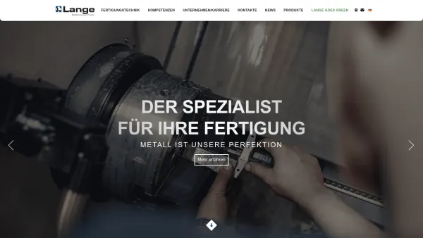 Website Screenshot: H.W. Lange Metallwarenfabrik KG - hwlange - Date: 2023-06-20 10:37:59