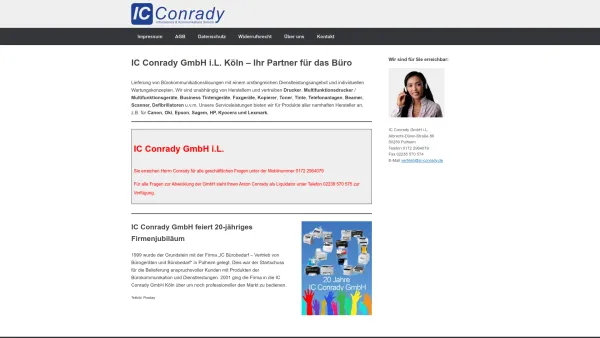 Website Screenshot: IC Conrady GmbH - - - Date: 2023-06-20 10:37:59