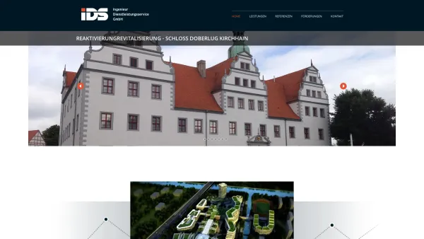 Website Screenshot: Ingenieurgesellschaft Drommer und Schwiedersky mbH -  Ingenieurbüro für Technische Gesamtplanung - IDS Ingenieurdienstleistungen GmbH - Home - Date: 2023-06-20 10:38:01