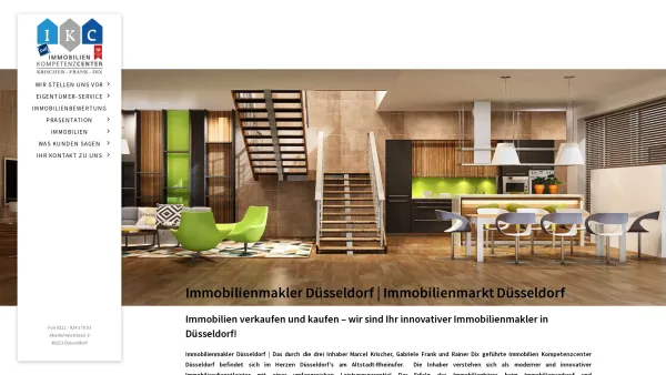 Website Screenshot: Immobilien Kompetenzcenter Düsseldorf - Immobilienmakler Düsseldorf | Immobilien Kompetenzcenter Düsseldorf - Date: 2023-06-20 10:38:01