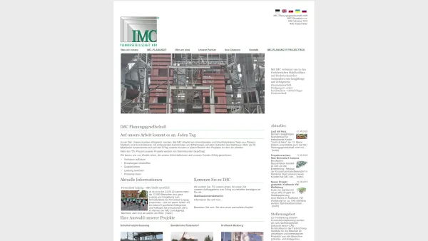 Website Screenshot: IMC Planungsgesellschaft mbH - IMC Planungsgesellschaft - Date: 2023-06-20 10:38:01