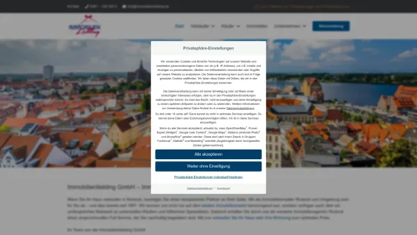 Website Screenshot: Immobilienliebling GmbH - Immobilienmakler Rostock – Immobilienliebling GmbH - Date: 2023-06-20 10:38:01
