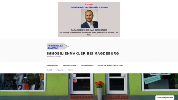 Website Screenshot: Immobilienmakler Gommern - Immobilienmakler Gommern - Immobilien Magdeburg - Date: 2023-06-20 10:38:01