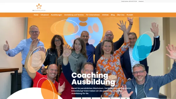 Website Screenshot: InKonstellation - Systemische Coaching Ausbildung und Business Coaching - InKonstellation - Date: 2023-06-20 10:42:08
