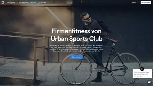 Website Screenshot: INTERFIT, F.A.C. Fitness Adventure Company GmbH - Firmenfitness deutschlandweit mit Urban Sports Club - Date: 2023-06-20 10:38:05
