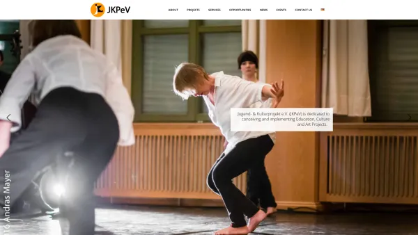 Website Screenshot: Jugend & Kulturprojekt e.V. - JKPeV – Art, Culture & Education - Date: 2023-06-20 10:38:08
