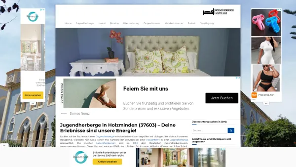 Website Screenshot: Jugendfreizeitheim Silberborn - Deine Jugendherberge in Holzminden (37603) finden - Date: 2023-06-20 10:38:10