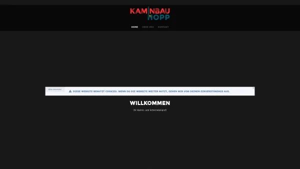 Website Screenshot: Kaminbau Hopp - Kaminbau Hopp – info@kaminbau-hopp.de | 07161 / 77 1 99 | Lessingstr. 19 | 73054 Eislingen - Date: 2023-06-20 10:38:10