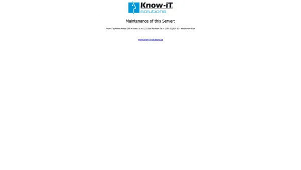 Website Screenshot: Heinz G. Kohnert & Kollegen Notar und Rechtsanwälte - Know-iT - Server - Date: 2023-06-20 10:38:13
