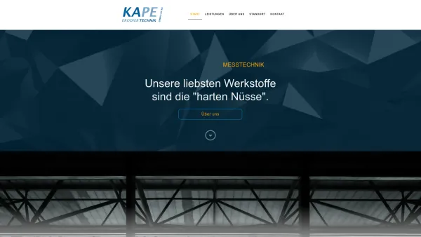 Website Screenshot: KaPe Erodiertechnik GmbH & Co.KG -  Nehmen Sie Kontakt mit uns auf - wir reagieren prompt - Erodieren, drahten, senken, drehen & fraesen | KAPE-Erodiertechnik in Ostbevern - Date: 2023-06-20 10:38:13