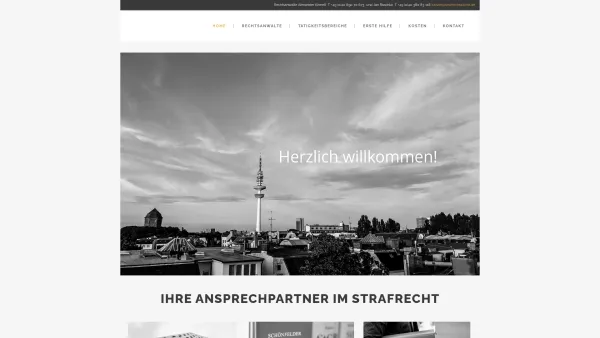 Website Screenshot: Rechtsanwälte Kirmeß & Raczek - Home - Strafrecht Altona - Date: 2023-06-20 10:38:16