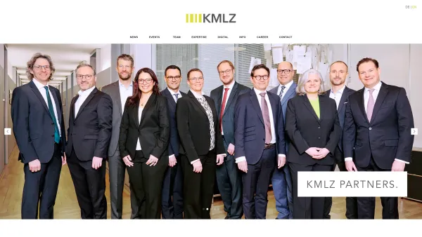 Website Screenshot: mbh - Welcome to KMLZ Rechtsanwaltsgesellschaft mbH | KMLZ Rechtsanwaltsgesellschaft mbH - Date: 2023-06-20 10:38:19