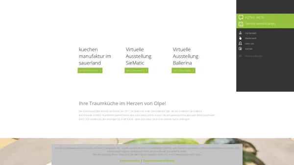 Website Screenshot: Küchenstudio Schürmann - das küchenhaus Olpe - dk das kuechenhaus olpe - individuelle Küchenplanungen - Date: 2023-06-20 10:38:22