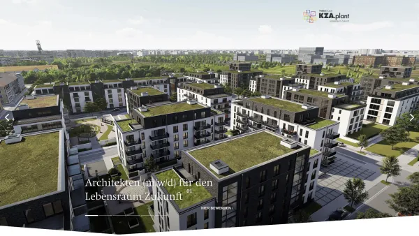 Website Screenshot: Koschany + Zimmer Architekten und Generalplaner KZA - KZA.plant GmbH - Date: 2023-06-20 10:38:25
