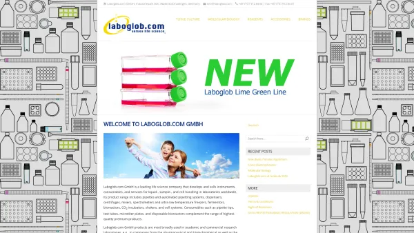 Website Screenshot: laboglob.com GmbH - Welcome to Laboglob.com GmbH | Laboglob.com GmbH - Date: 2023-06-20 10:38:25