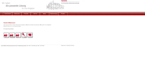 Website Screenshot: Landefeld Gabelstapler Vertrieb - Service - Vermietung -  nichts ist unmöglich - Toyota Gabelstapler - Home | - Date: 2023-06-20 10:38:27