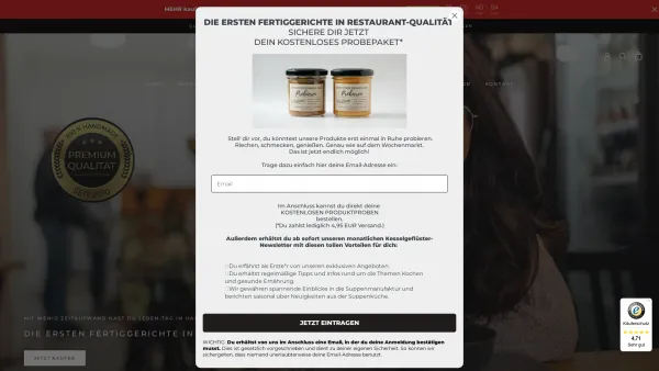Website Screenshot: Langhans Suppenmanufaktur - Langhans Suppenmanufaktur - Date: 2023-06-20 10:38:27