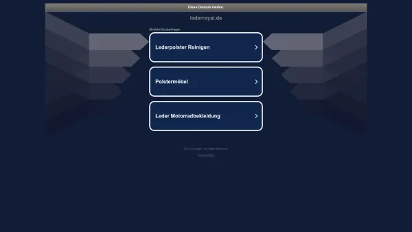 Website Screenshot: Heinrich Bott GmbH - lederroyal.de - Date: 2023-06-20 10:38:28