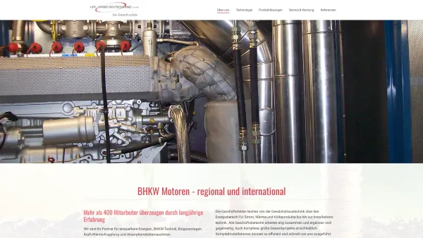 Website Screenshot: 1 LEK/HABO Deutschland GmbH - BHKW Motoren: LEK/HABO Deutschland GmbH in Magdeburg - Date: 2023-06-20 10:38:28