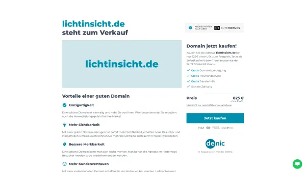 Website Screenshot: Werner Soll WS-Elektro - lichtinsicht.de steht zum Verkauf - Date: 2023-06-20 10:38:30