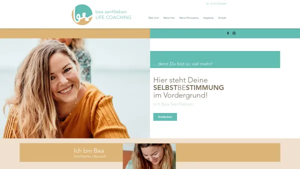 Website Screenshot: Beatrice Senftleben - Life-Coaching Bea Senftleben - Wunstorf - Date: 2023-06-20 10:42:11