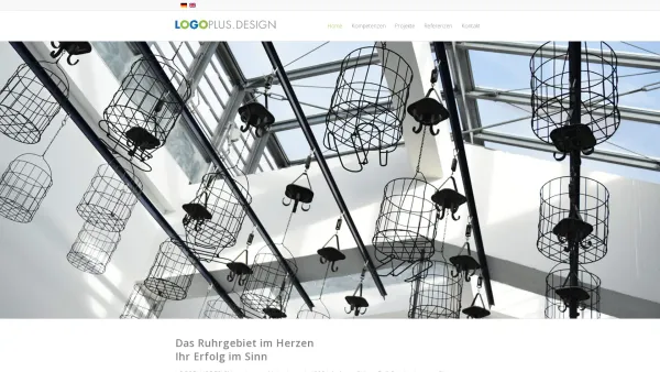 Website Screenshot: LOGOPLUS Werbeagentur - Logoplus.Design, Ihre Werbeagentur in Herne - Date: 2023-06-20 10:38:33