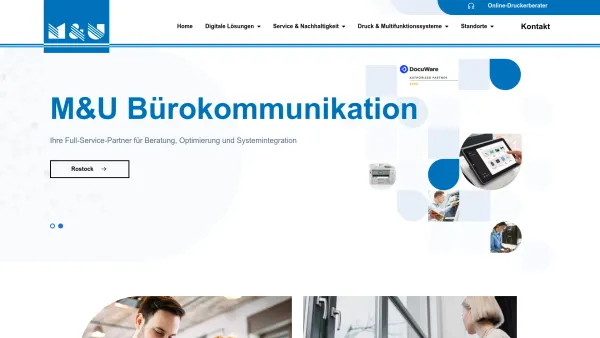 Website Screenshot: Mittermeier & Ungelenk GmbH - Home - M-U GmbH - Date: 2023-06-20 10:38:33