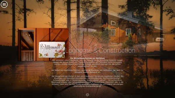 Website Screenshot: Marc D Loghome & Construction - Marc D - Loghome & Construction - Date: 2023-06-20 10:38:36