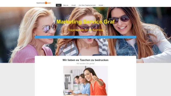 Website Screenshot: A. Graf · Marketing-Service - Marketing Service Graf - Marketing Service Graf - Date: 2023-06-20 10:38:36