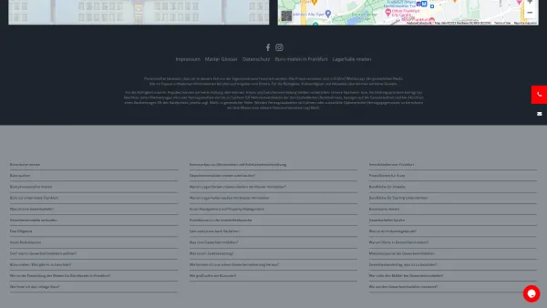Website Screenshot: Master Immobiliengesellschaft mbH - Immobilienmakler für Gewerbeimmobilien | Master Immobilien - Date: 2023-06-20 10:38:39