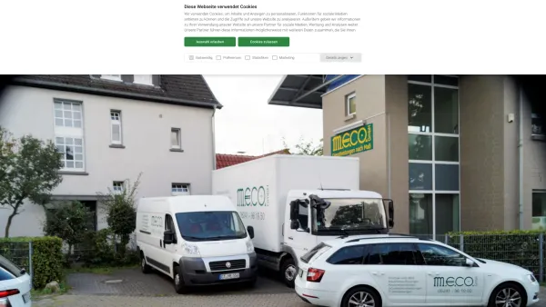 Website Screenshot: M.E.C.O. multiple engagement contact GmbH -  Dienstleistungen nach Maß - m.e.co. GmbH | Dienstleistungen nach Maß - Date: 2023-06-20 10:38:39