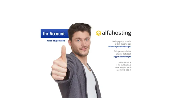 Website Screenshot: MediaMovie - Webhosting und Webspace bei Alfahosting.de - Date: 2023-06-20 10:38:39