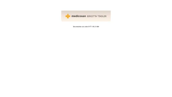 Website Screenshot: Medicosan GmbH - Medicosan - Date: 2023-06-20 10:38:39