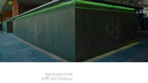 Website Screenshot: Medieninsel GmbH & Co. KG - Werbetechnik trifft Architektur — Medieninsel GmbH & Co. KG - Date: 2023-06-20 10:38:39