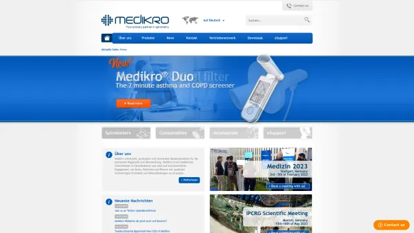 Website Screenshot: Medikro GmbH - Date: 2023-06-20 10:38:42