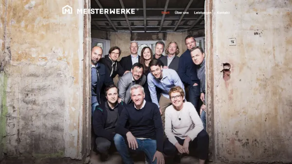 Website Screenshot: Meisterwerke bauen · wohnen · leben - Meisterwerke Dortmund - Haus oder Wohnung sanieren - Date: 2023-06-20 10:38:43