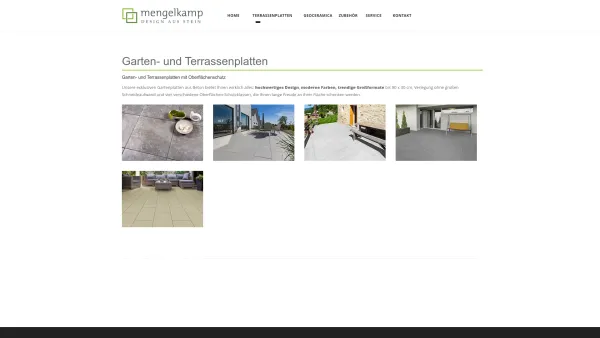 Website Screenshot: Mengelkamp Terrassenplatten - Terrassenplatten - Date: 2023-06-20 10:38:43