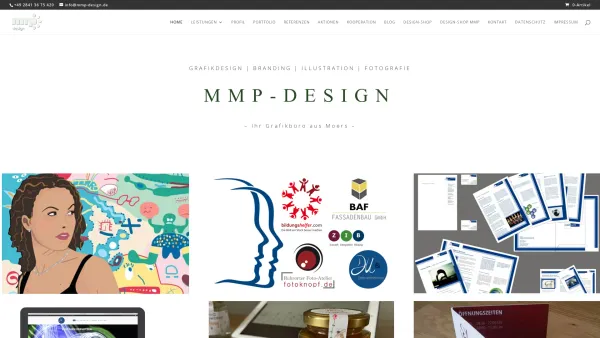 Website Screenshot: MMP-DESIGN Grafikdesign, Webdesign, Illustration, Fotografie - MMP-DESIGN Grafikbüro: Corporate Design | Logogestaltung | Illustration - Date: 2023-06-20 10:38:48
