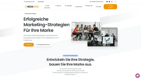 Website Screenshot: Mochatouch GmbH - Mochatouch - nicht nur Ihre Marketing Agentur, Abteilung ? - Date: 2023-06-20 10:42:14