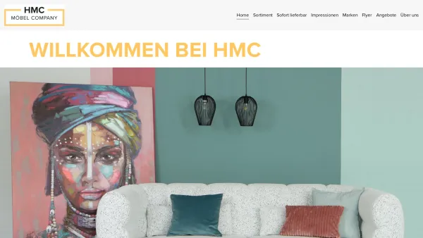 Website Screenshot: HMC-Möbel Company GmbH - HMC Möbelhaus Kiel: Möbel, Accessoires & Wohnideen | HMC - Date: 2023-06-20 10:38:48