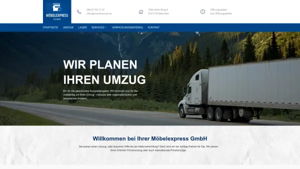 Website Screenshot: Möbelexpress GmbH - Möbelexpress GmbH | München - Date: 2023-06-20 10:38:48