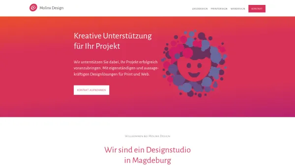 Website Screenshot: Molinx Design - DesignStudio für Grafik- und Webdesign // in Magdeburg - Date: 2023-06-20 10:42:14