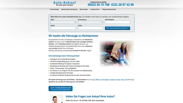 Website Screenshot: Motorschaden Ankauf - Motorschaden Ankauf - Zuverlässiger Ankauf bei Motorschaden - Date: 2023-06-20 10:38:52