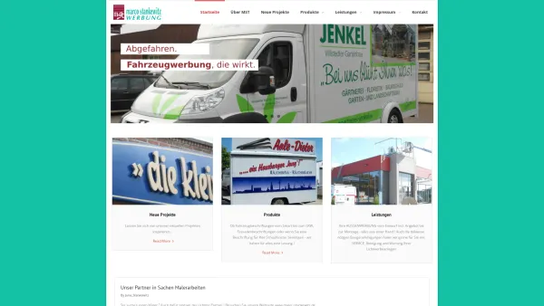 Website Screenshot: Marco Stankewitz Werbung - MST-Werbung – Wir werben für Sie… - Date: 2023-06-20 10:38:52